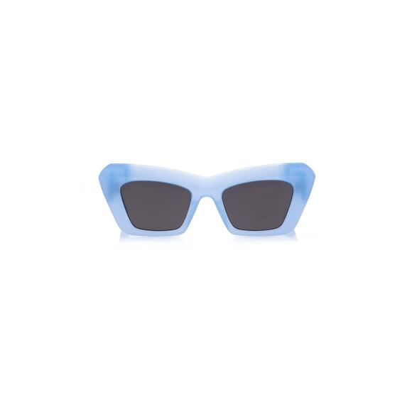 Loewe 'Cat-Eye' Blue Acetate Sunglasses Size OS - Picture 1 of 6